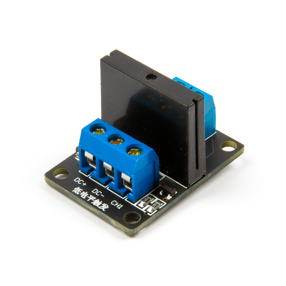 1-канальное твердотельное реле A03B 5в SSR 250в 2A